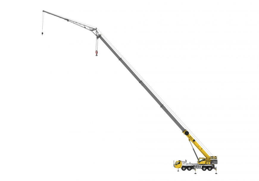 New Grove TTS9000-2 truck crane brings all-wheel steering to nimble, lightweight carrier